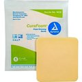 Dynarex Dynarex CuraFoam Foam Dressing Bandage, 4inL x 4-1/4inW, 120 Pcs 3012